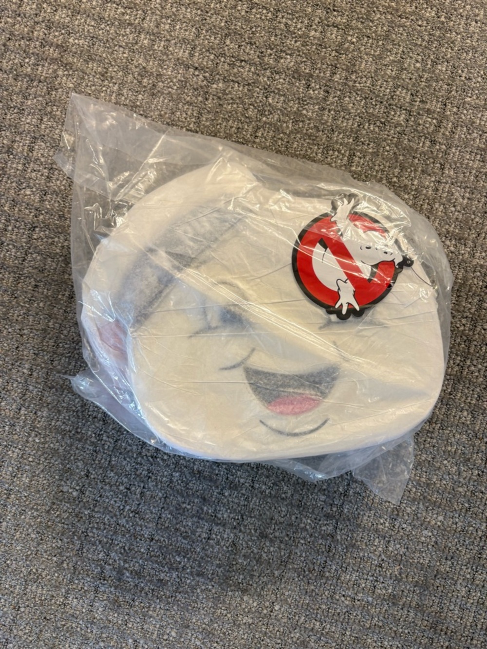 Vixen by Micheline Pitt White Ghostbusters Shoulder Bag with Red Logo